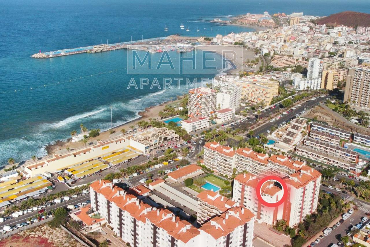 Appartement Spectacular Sea View Penthouse à Los Cristianos  Extérieur photo